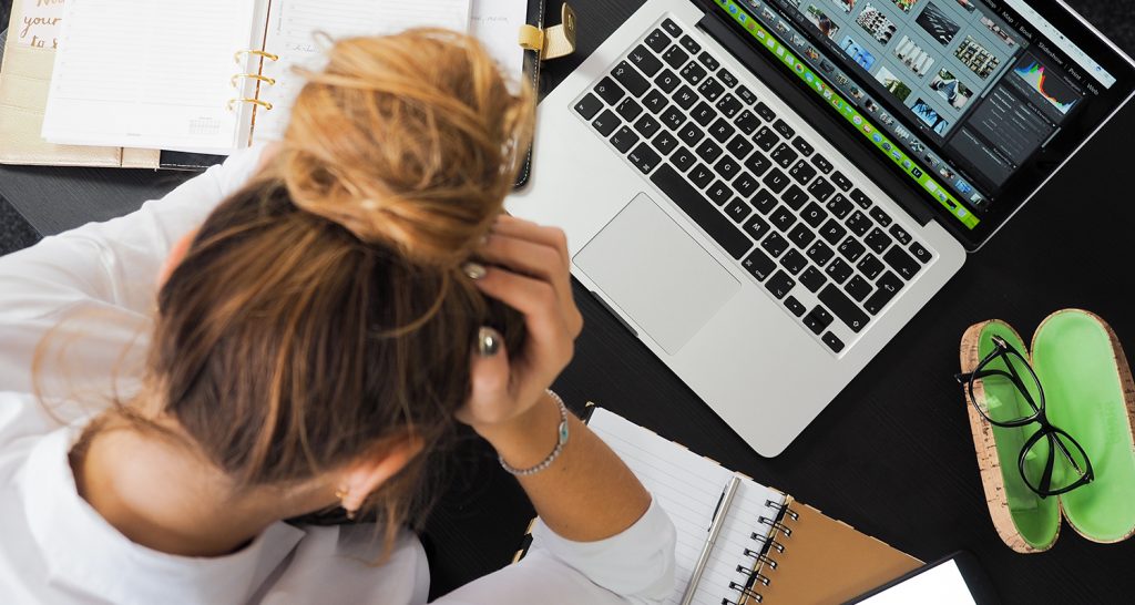 stressed out when dealing with the nanny quitting